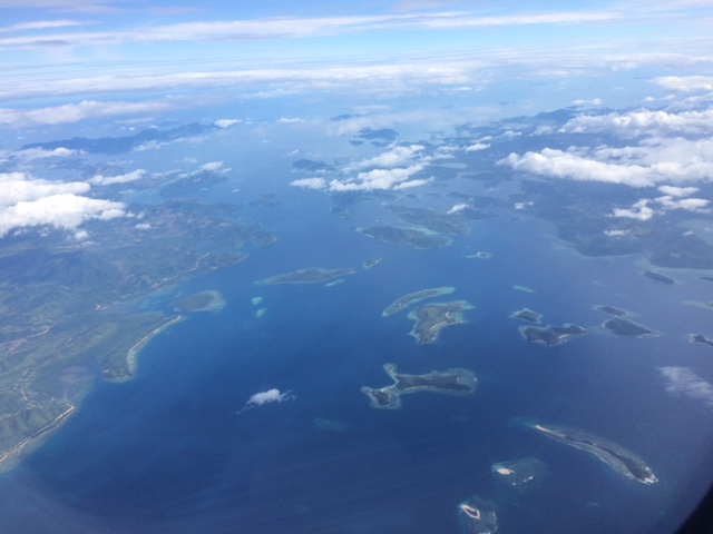 Bacuit Bay dall'aereo Gayly Planet