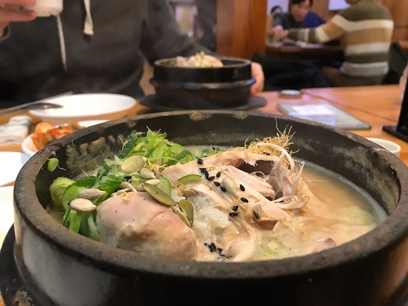 zuppa di pollo e gingeseng