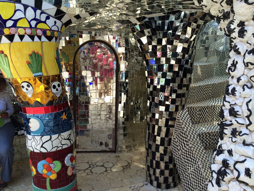 Dettaglio del Giardino dei Tarocchi