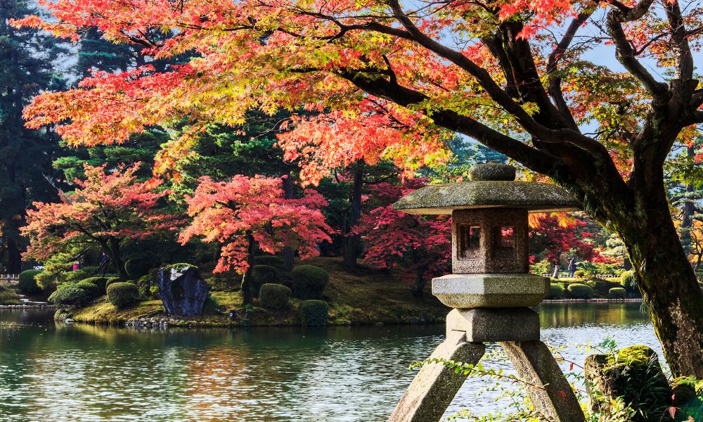 Giardino Kenroku-en di Kanazawa