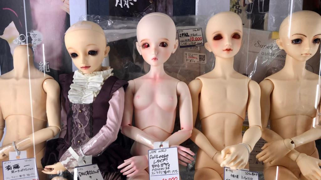 Il-reparto-delle-bambole-nel-negozio-multipiano-Mandarake-ad-Akihabara-i-migliori-quartieri-di-tokyo-itinerario-completo-giappone-